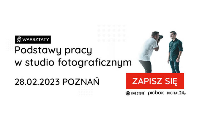 Podstawy pracy w studio fotograficznym - warsztaty