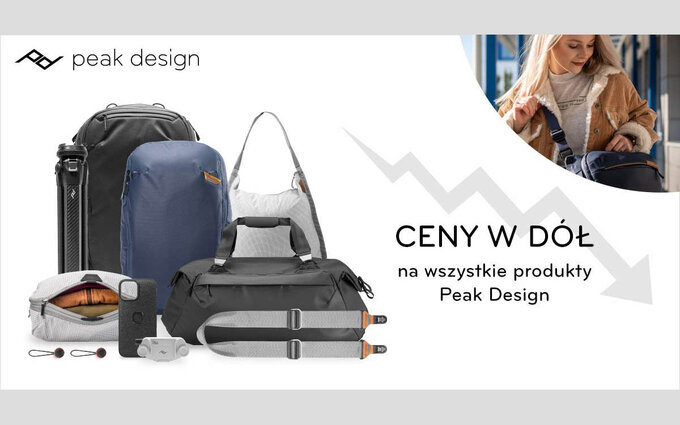 Obni�ka cen produkt�w Peak Design