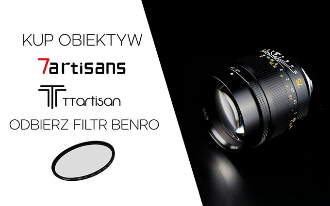 Promocja na obiektywy 7Artisans i TTartisan