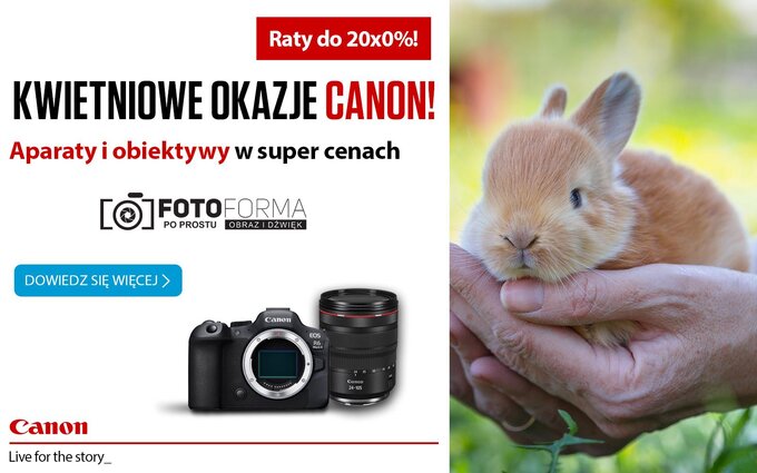 Wiosenne promocje Canon w sklepie Fotoforma.pl