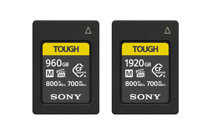 Nowe karty Sony CFexpress typu A