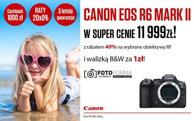 Kumulacja promocji Canon w sklepie Fotoforma.pl