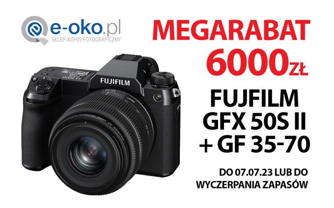 Megarabat Fujifilm GFX 50S II w e-oko.pl