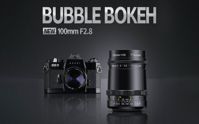 TTartisan 100 mm f/2.8 Soap Bubble Bokeh