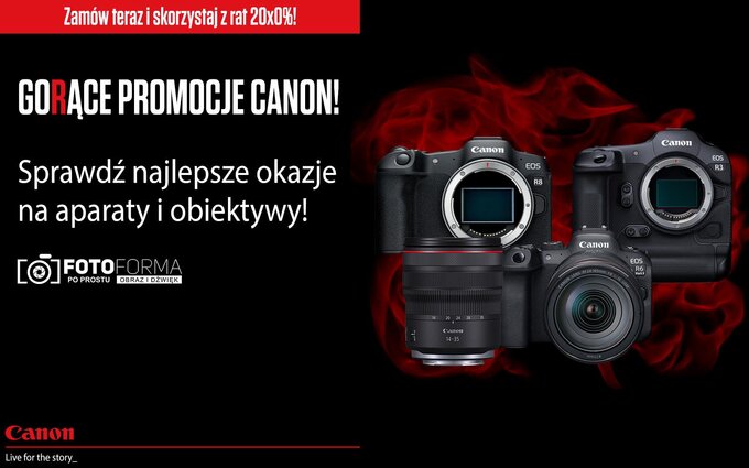 Gorce promocje Canon w sklepie Fotoforma.pl