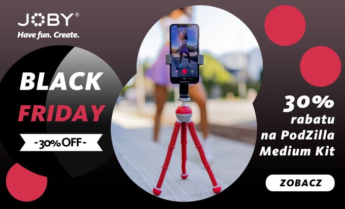 Black Friday z Joby