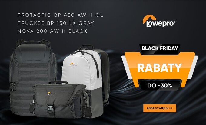 Black Friday z Lowepro