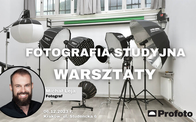 Warsztaty fotografii studyjnej z Michaem Lej (Aktualizacja)