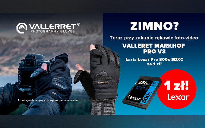 Promocja rkawic fotograficznych Vellerret