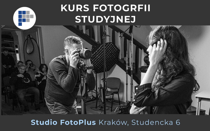 Foto-Plus zaprasza na kurs fotografii studyjnej