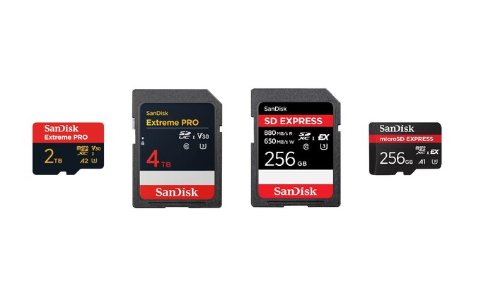 Nowe noniki pamici SanDisk