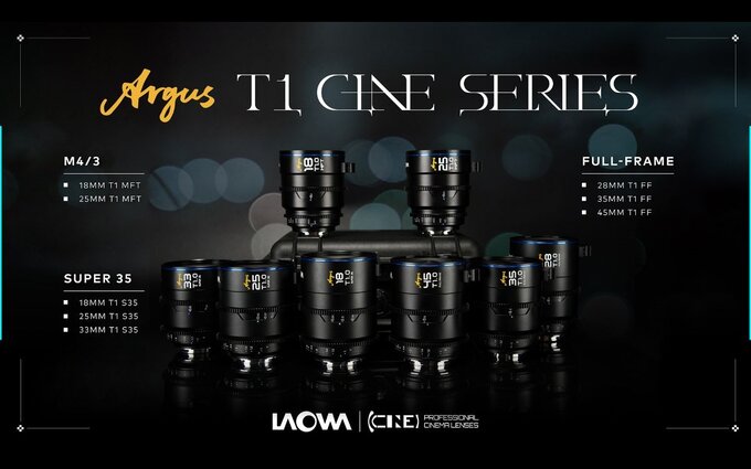 Nowe obiektywy filmowe Venus Optics