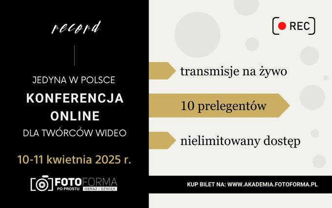 Fotoforma Record – konferencja online dla filmowcw