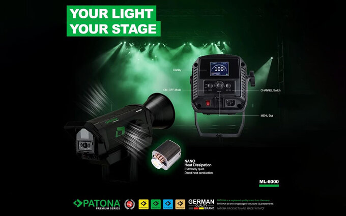 Patona Premium LED 600W COB ML-6000
