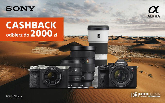 Letni Cashback Sony w sklepie Fotoforma.pl