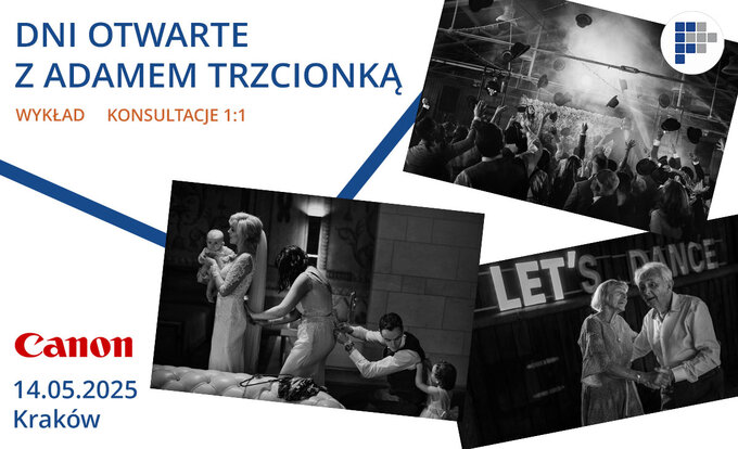 Dzie otwarty z Canonem i Adamem Trzcionk w FotoPlus