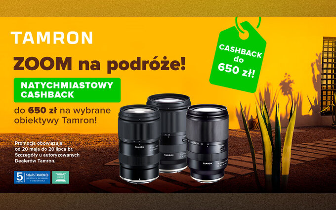 Rusza Cashback Tamron