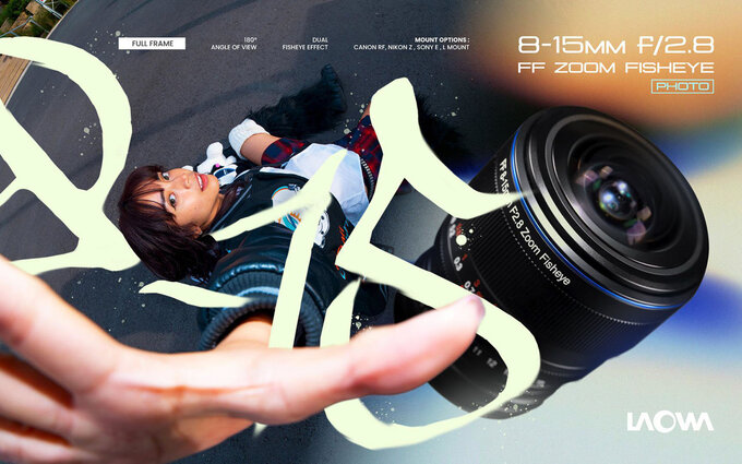 Venus Optics Laowa 8-15 mm f/2.8 FF Zoom Fisheye