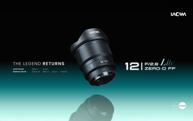 Venus Optics Laowa 12 mm f/2.8 Lite Zero-D FF