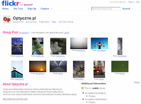 Grupa Optyczne.pl na Flickr