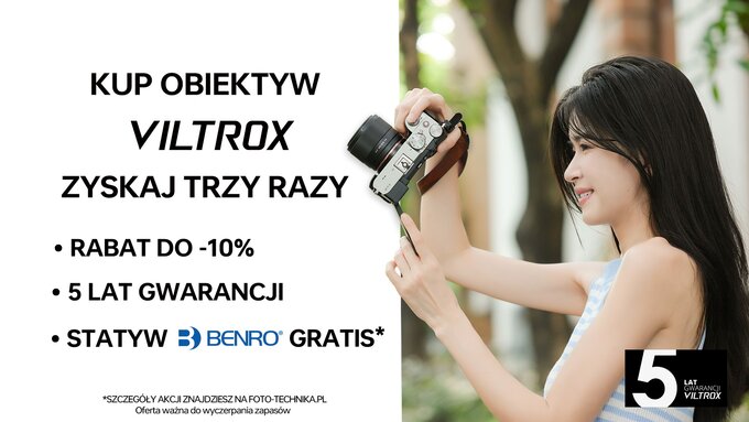 Promocja na obiektywy Viltrox