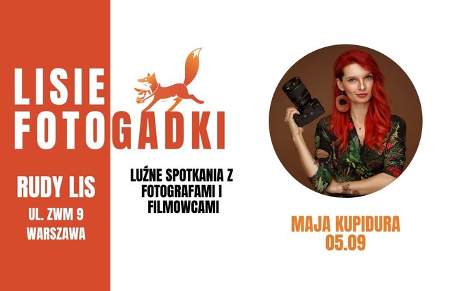  Lisia fotogadka z Maj Kupidur