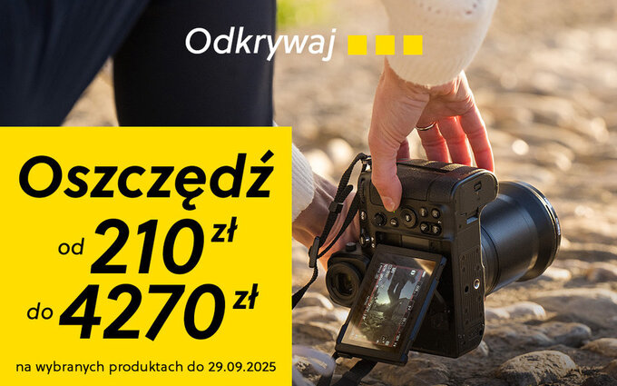 „Jesienne rabaty 2025” od marki Nikon 