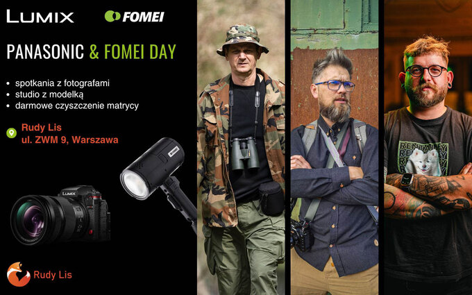 Rudy Lis zaprasza na Panasonic & Fomei Day