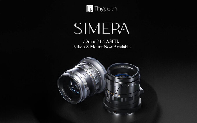 Thypoch Simera 50 mm f/1.4 z nowym bagnetem