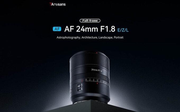 7Artisans AF 24 mm f/1.8 z nowymi mocowaniami