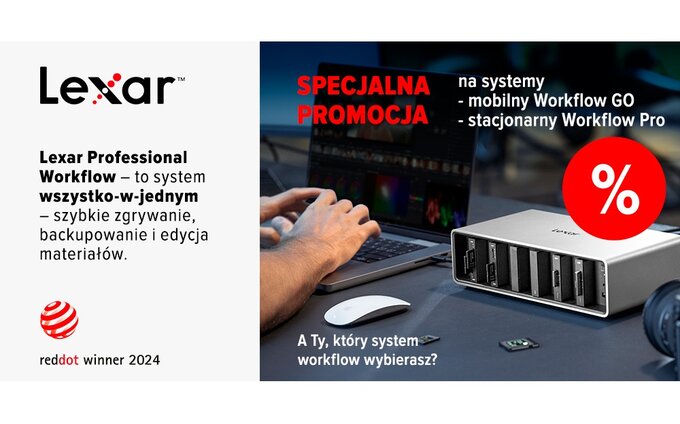 Trwa promocja Lexar Workflow