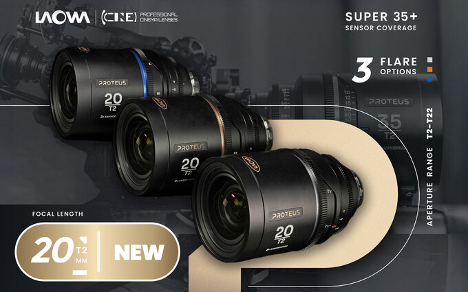 Venus Optics Laowa Proteus 20 mm T2 2x Anamorphic