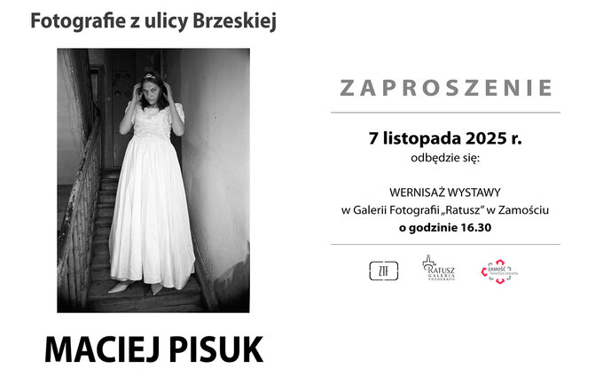 Fotografie z ulicy Brzeskiej - wernisaż Macieja Pisuka Fotografie z ulicy Brzeskiej - wernisaż Macieja Pisuka