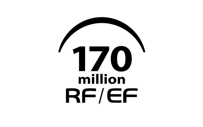 170 milionw obiektyww Canon