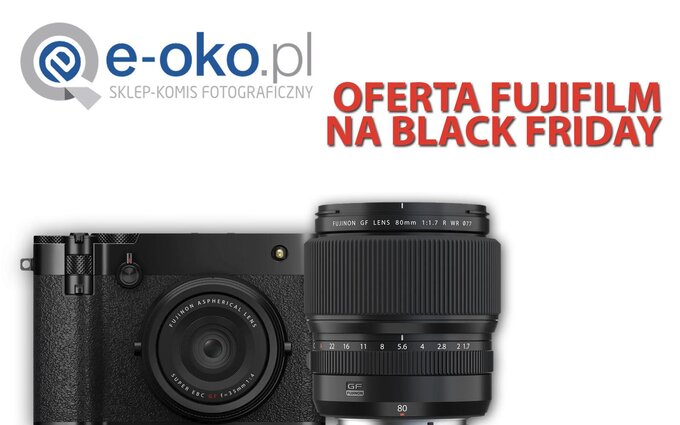 Oferta Fujifilm na Black Friday w sklepie e-oko