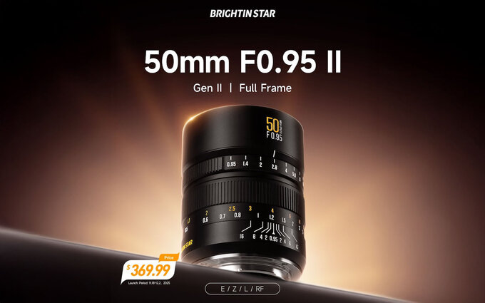Brightin Star 50 mm f/0.95 II