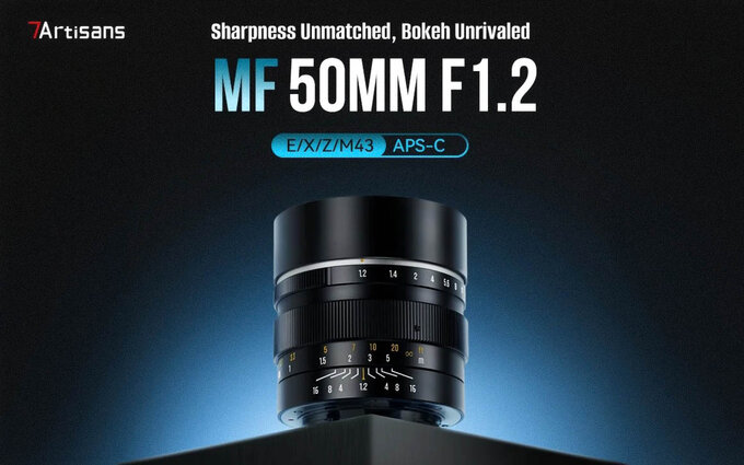 7Artisans 50 mm f/1.2