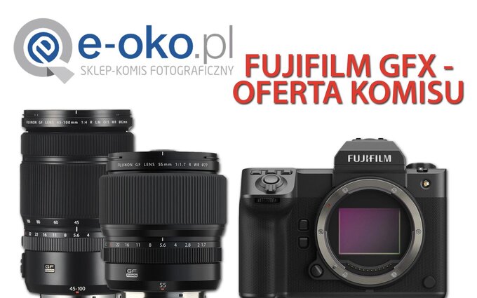 U�ywany sprz�t Fujifilm GFX w e-oko