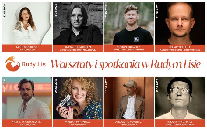 Warsztaty i spotkania w Rudym Lisie