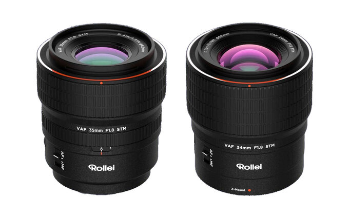 Rollei VAF 24 mm f/1.8 STM oraz 35 mm f/1.8 STM Rollei VAF 24 mm f/1.8 STM oraz 35 mm f/1.8 STM