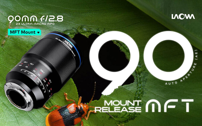 Venus Optics Laowa 90 mm f/2.8 Macro 2x z nowym mocowaniem