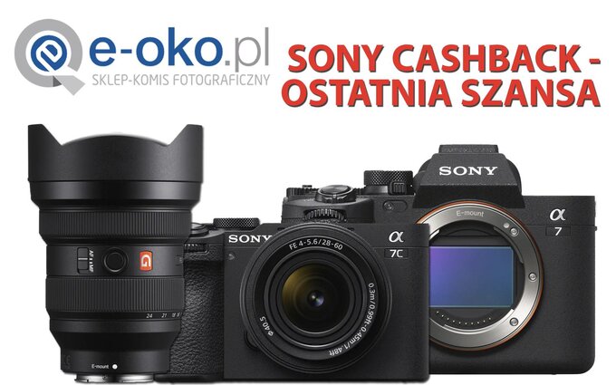 Ostatnie dni Sony Cashback w e-oko.pl Ostatnie dni Sony Cashback w e-oko.pl