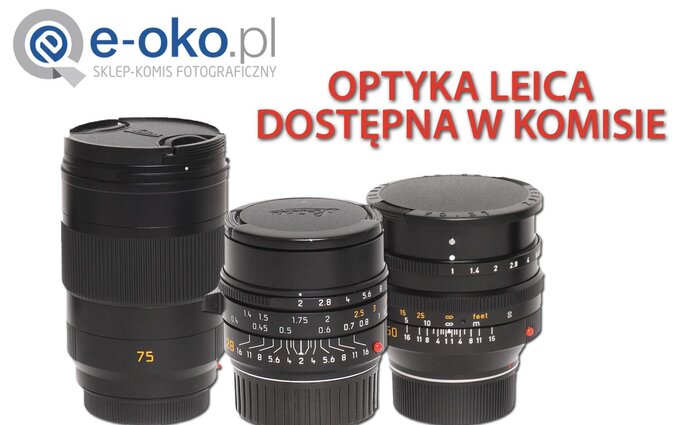 Optyka Leica dost�pna w komisie e-oko