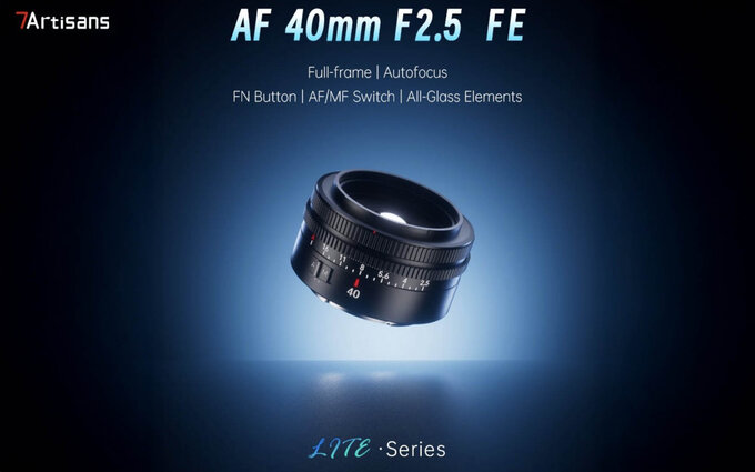 7Artisans AF 40 mm f/2.5 Lite