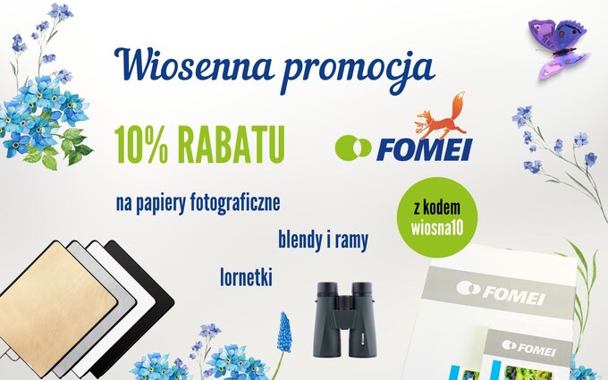 Wiosenna promocja Fomei w sklepie Rudy Lis Wiosenna promocja Fomei w sklepie Rudy Lis