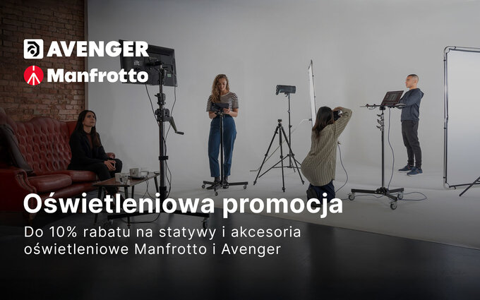 Promocja marek Manfrotto i Avenger