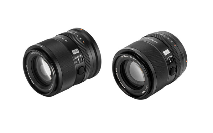 Viltrox AF 75 mm f/1.8 EVO i AF 90 mm f/2.2 EVO