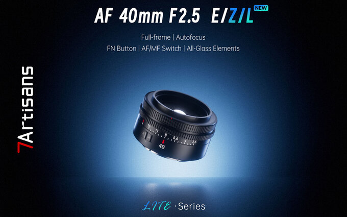 7Artisans AF 40 mm f/2.5 z nowymi mocowaniami