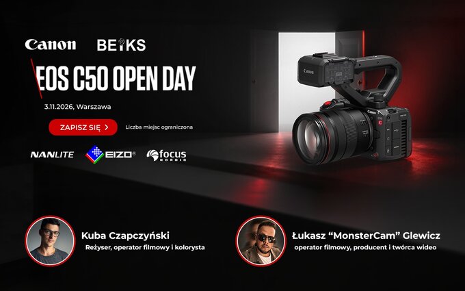 Warsztaty EOS C50 - nowe informacje Warsztaty EOS C50 - nowe informacje