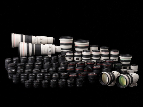 60 milionw wyprodukowanych obiektyww Canon EF 